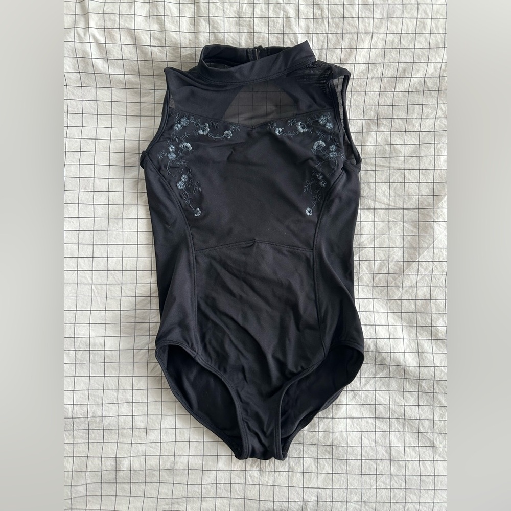 Bloch 8/10 Leotard Black Dancewear